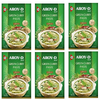Набор - AROY-D - Паста "Карри зеленая" 50 г - 6 шт.